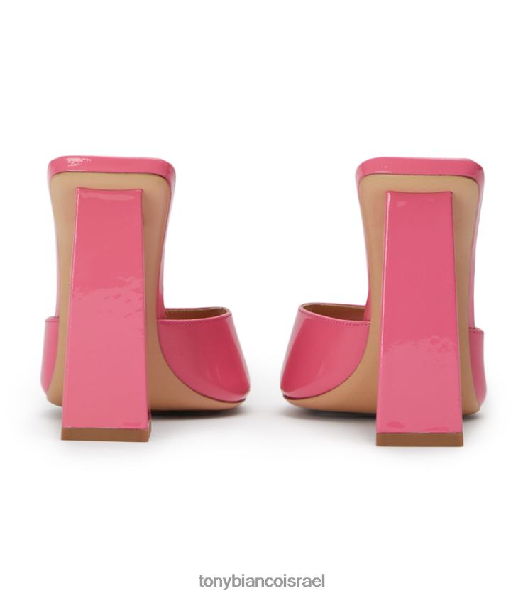 נעלי עקב בלוק | נשים פטנט פלמינגו Tony Bianco עקבי נג\ה 8BNR8T227